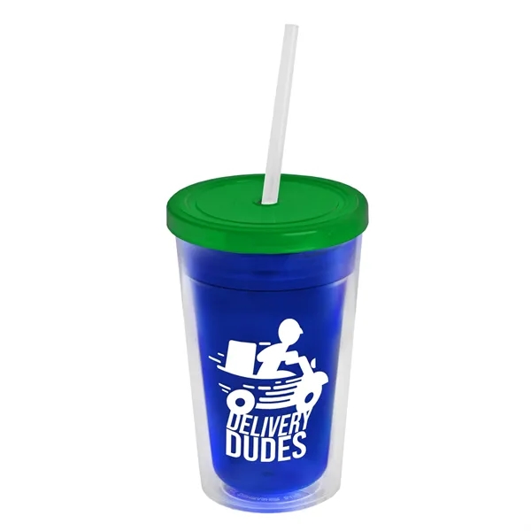 16 oz Double-Wall Insulated Transparent Tumblers... from ASI 40480 Koozie Group