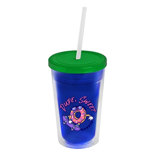 16 oz Double-Wall Insulated Transparent Tumblers... from ASI 40480 Koozie Group