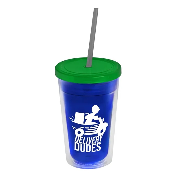 16 oz Double-Wall Insulated Transparent Tumblers... from ASI 40480 Koozie Group