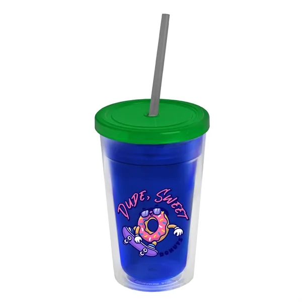 16 oz Double-Wall Insulated Transparent Tumblers... from ASI 40480 Koozie Group