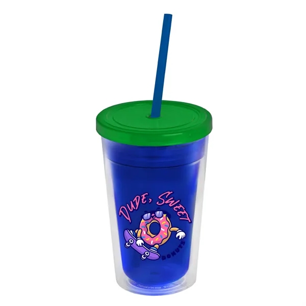 16 oz Double-Wall Insulated Transparent Tumblers... from ASI 40480 Koozie Group