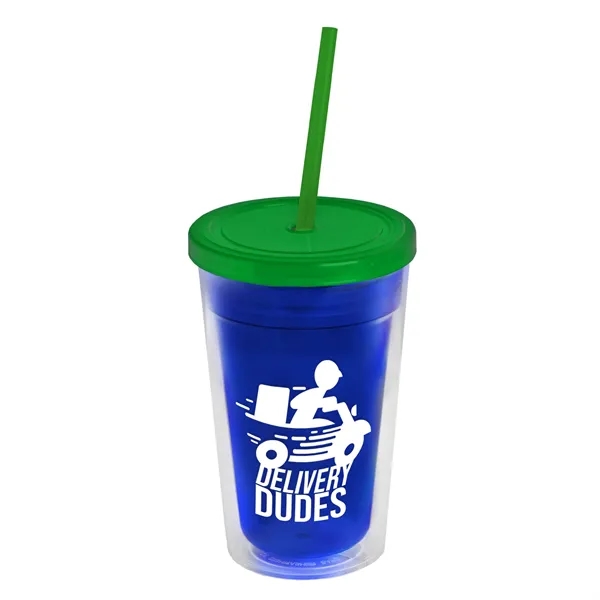 16 oz Double-Wall Insulated Transparent Tumblers... from ASI 40480 Koozie Group