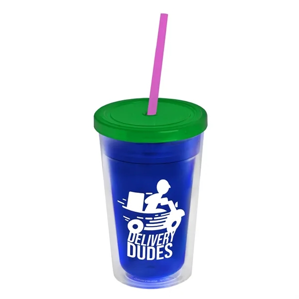 16 oz Double-Wall Insulated Transparent Tumblers... from ASI 40480 Koozie Group