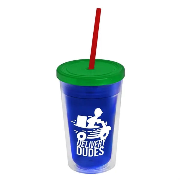 16 oz Double-Wall Insulated Transparent Tumblers... from ASI 40480 Koozie Group