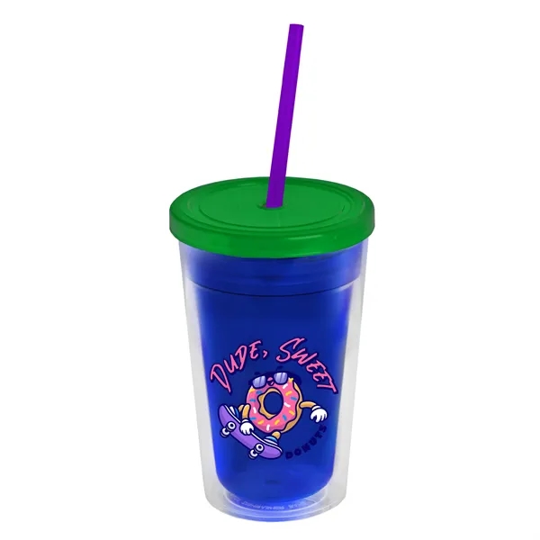 16 oz Double-Wall Insulated Transparent Tumblers... from ASI 40480 Koozie Group
