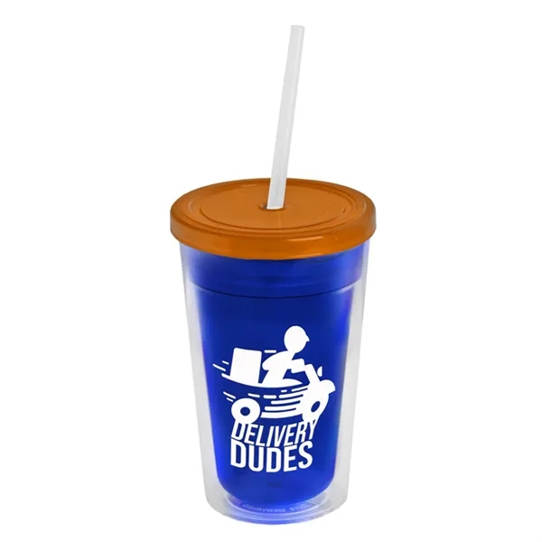 16 oz Double-Wall Insulated Transparent Tumblers... from ASI 40480 Koozie Group