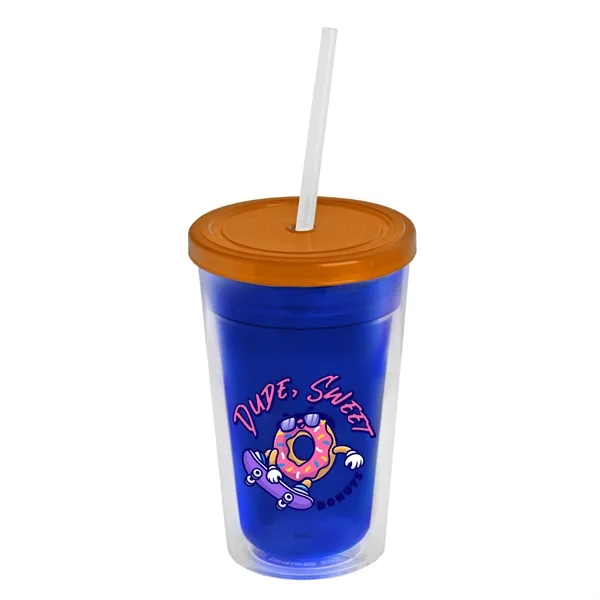 16 oz Double-Wall Insulated Transparent Tumblers... from ASI 40480 Koozie Group