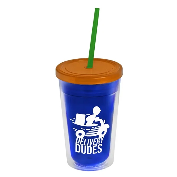 16 oz Double-Wall Insulated Transparent Tumblers... from ASI 40480 Koozie Group
