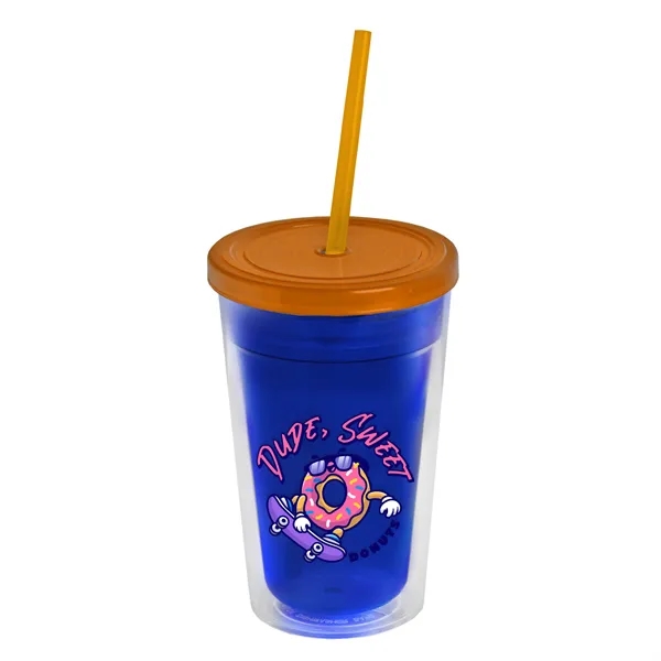 16 oz Double-Wall Insulated Transparent Tumblers... from ASI 40480 Koozie Group