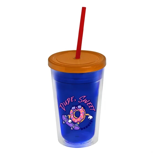 16 oz Double-Wall Insulated Transparent Tumblers... from ASI 40480 Koozie Group