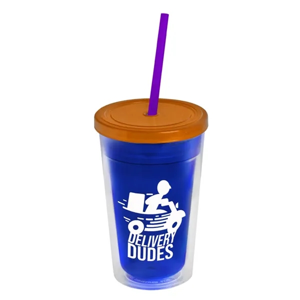 16 oz Double-Wall Insulated Transparent Tumblers... from ASI 40480 Koozie Group
