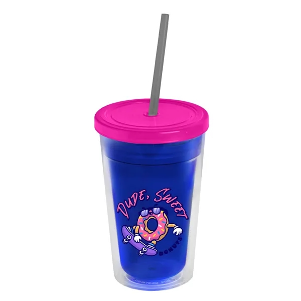 16 oz Double-Wall Insulated Transparent Tumblers... from ASI 40480 Koozie Group