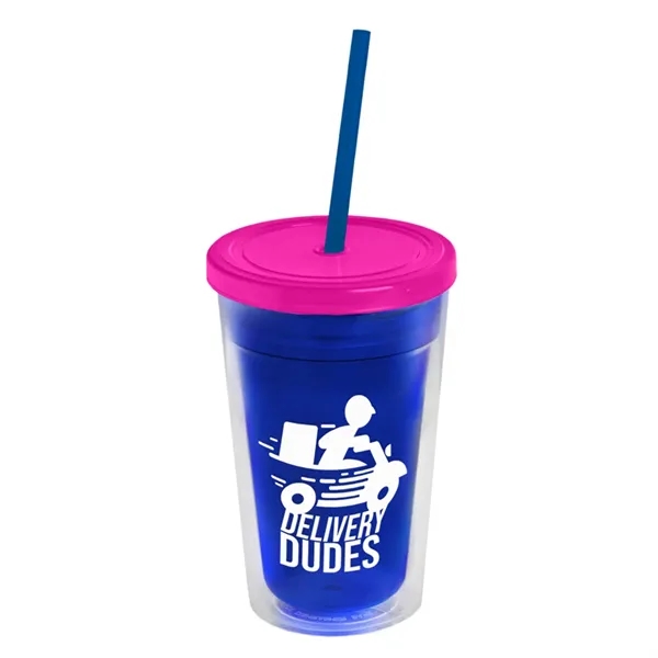 16 oz Double-Wall Insulated Transparent Tumblers... from ASI 40480 Koozie Group