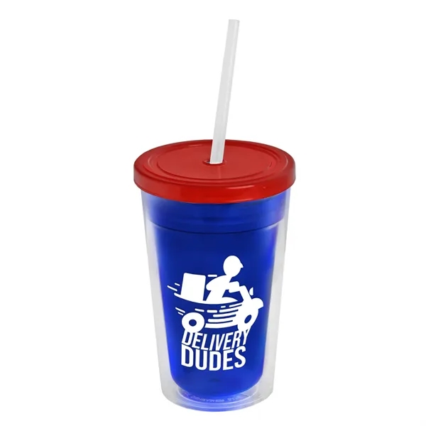 16 oz Double-Wall Insulated Transparent Tumblers... from ASI 40480 Koozie Group