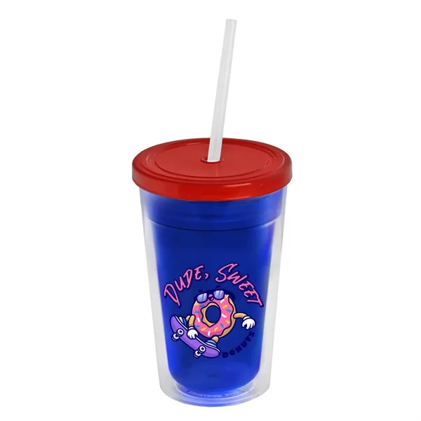 16 oz Double-Wall Insulated Transparent Tumblers... from ASI 40480 Koozie Group