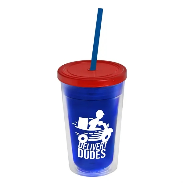 16 oz Double-Wall Insulated Transparent Tumblers... from ASI 40480 Koozie Group
