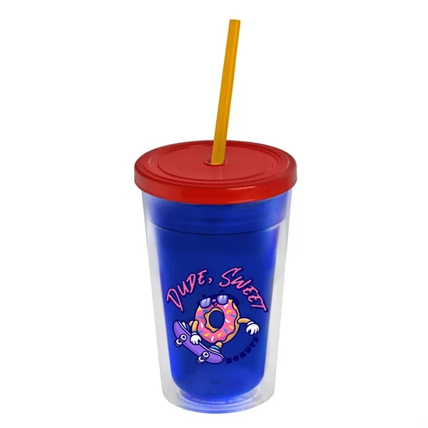 16 oz Double-Wall Insulated Transparent Tumblers... from ASI 40480 Koozie Group