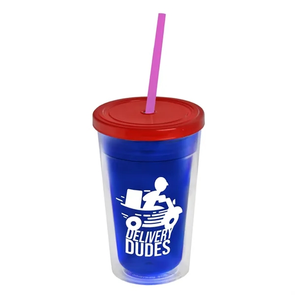 16 oz Double-Wall Insulated Transparent Tumblers... from ASI 40480 Koozie Group