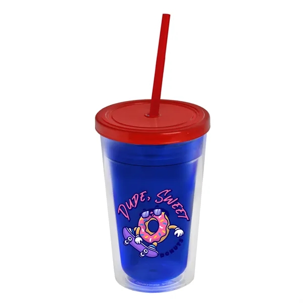 16 oz Double-Wall Insulated Transparent Tumblers... from ASI 40480 Koozie Group