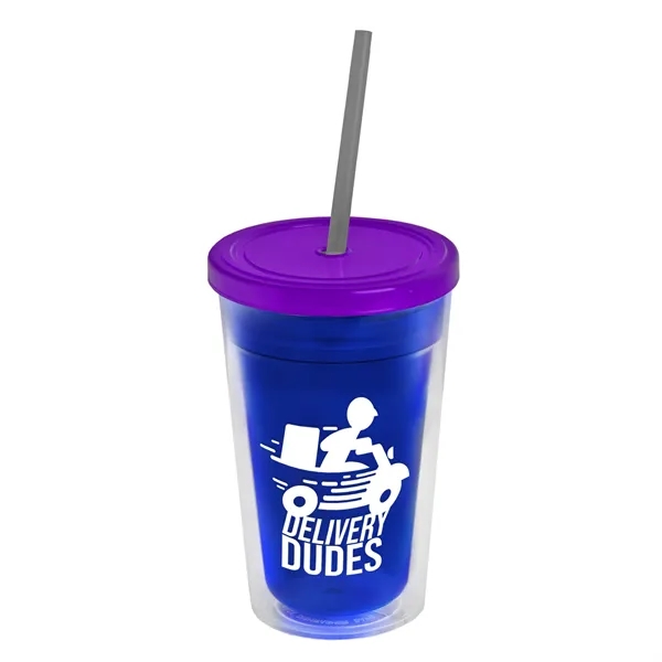 16 oz Double-Wall Insulated Transparent Tumblers... from ASI 40480 Koozie Group