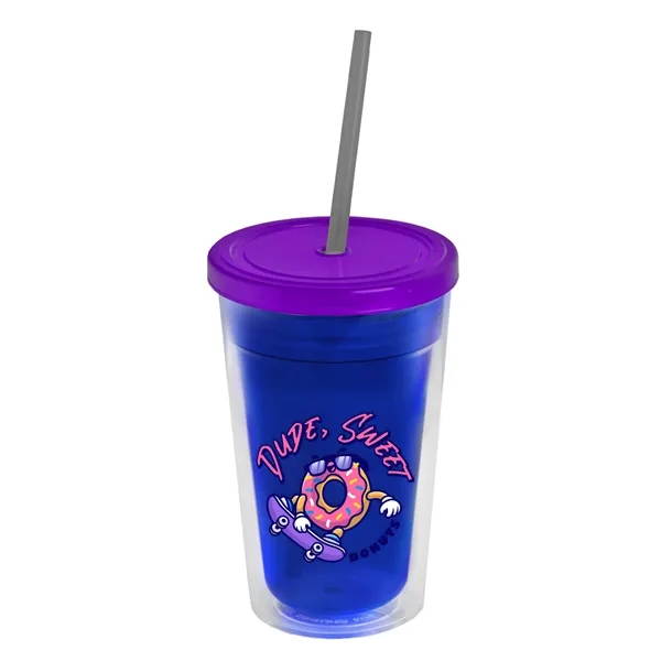 16 oz Double-Wall Insulated Transparent Tumblers... from ASI 40480 Koozie Group
