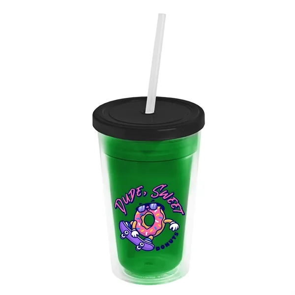 16 oz Double-Wall Insulated Transparent Tumblers... from ASI 40480 Koozie Group