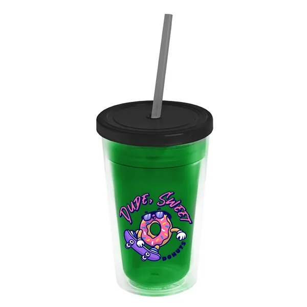 16 oz Double-Wall Insulated Transparent Tumblers... from ASI 40480 Koozie Group