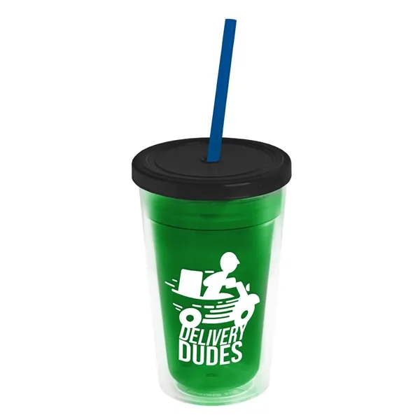 16 oz Double-Wall Insulated Transparent Tumblers... from ASI 40480 Koozie Group
