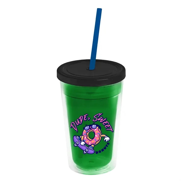 16 oz Double-Wall Insulated Transparent Tumblers... from ASI 40480 Koozie Group