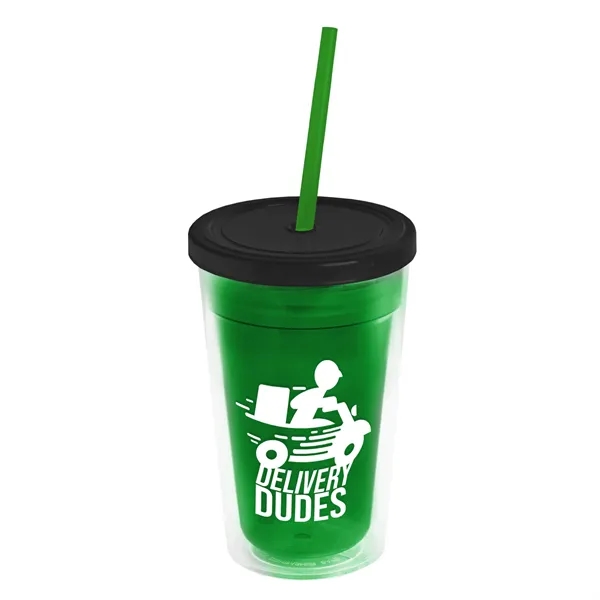 16 oz Double-Wall Insulated Transparent Tumblers... from ASI 40480 Koozie Group