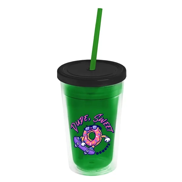 16 oz Double-Wall Insulated Transparent Tumblers... from ASI 40480 Koozie Group
