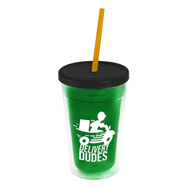 16 oz Double-Wall Insulated Transparent Tumblers... from ASI 40480 Koozie Group