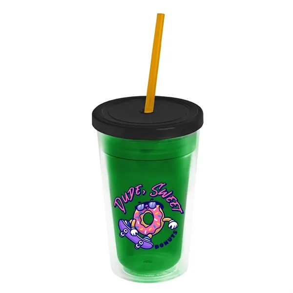 16 oz Double-Wall Insulated Transparent Tumblers... from ASI 40480 Koozie Group