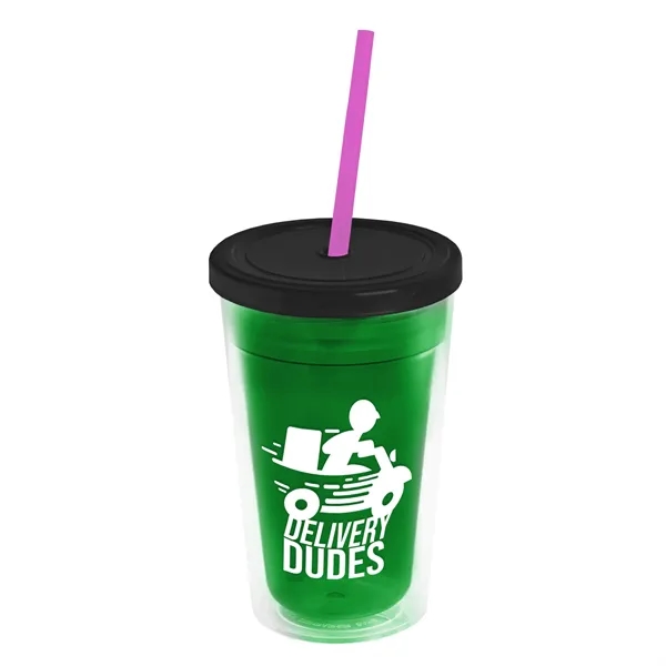 16 oz Double-Wall Insulated Transparent Tumblers... from ASI 40480 Koozie Group