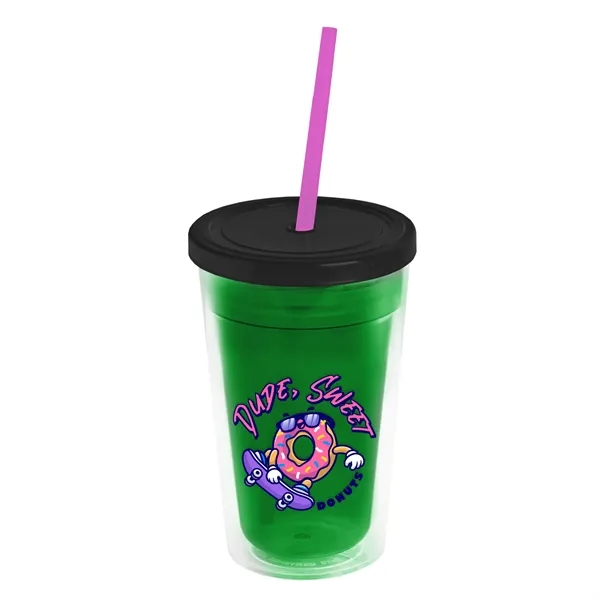 16 oz Double-Wall Insulated Transparent Tumblers... from ASI 40480 Koozie Group