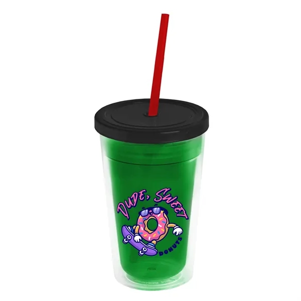 16 oz Double-Wall Insulated Transparent Tumblers... from ASI 40480 Koozie Group