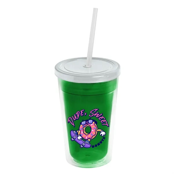 16 oz Double-Wall Insulated Transparent Tumblers... from ASI 40480 Koozie Group