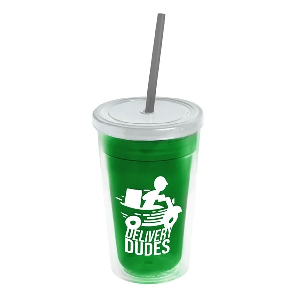 16 oz Double-Wall Insulated Transparent Tumblers... from ASI 40480 Koozie Group