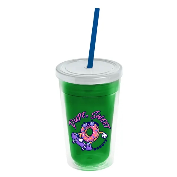 16 oz Double-Wall Insulated Transparent Tumblers... from ASI 40480 Koozie Group