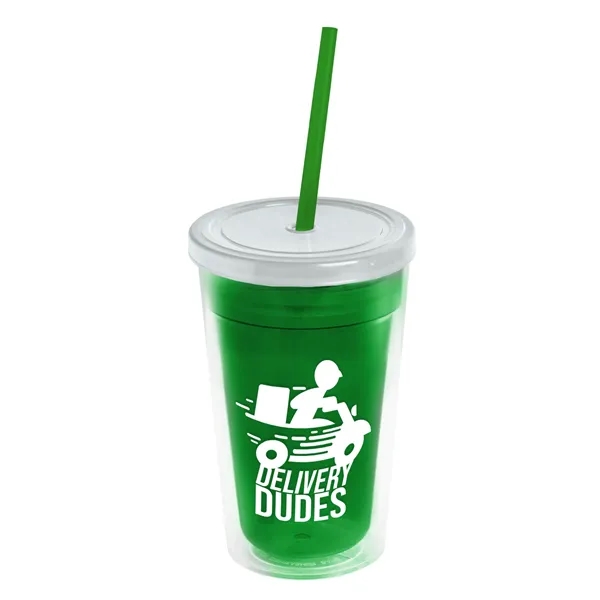 16 oz Double-Wall Insulated Transparent Tumblers... from ASI 40480 Koozie Group