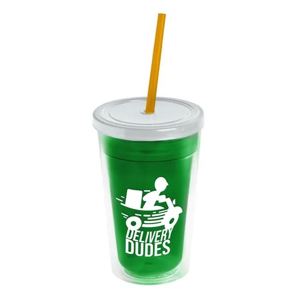 16 oz Double-Wall Insulated Transparent Tumblers... from ASI 40480 Koozie Group