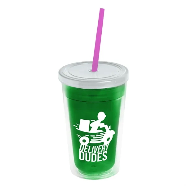 16 oz Double-Wall Insulated Transparent Tumblers... from ASI 40480 Koozie Group