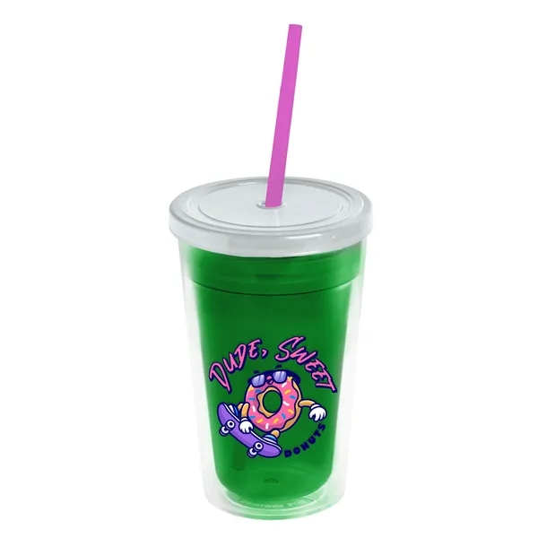 16 oz Double-Wall Insulated Transparent Tumblers... from ASI 40480 Koozie Group