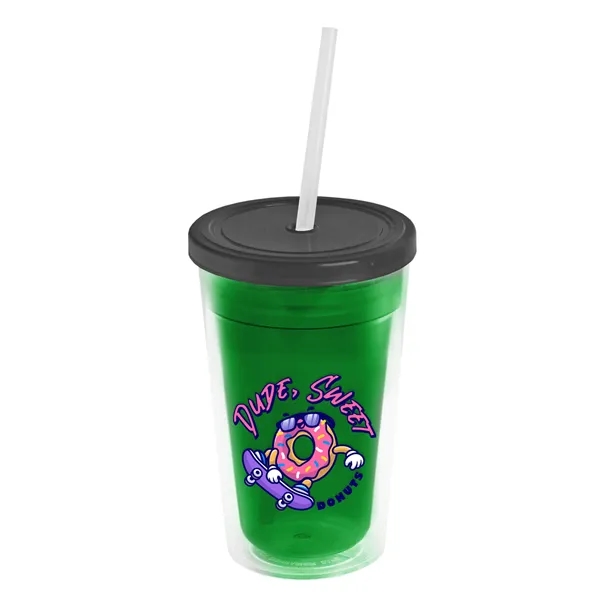 16 oz Double-Wall Insulated Transparent Tumblers... from ASI 40480 Koozie Group