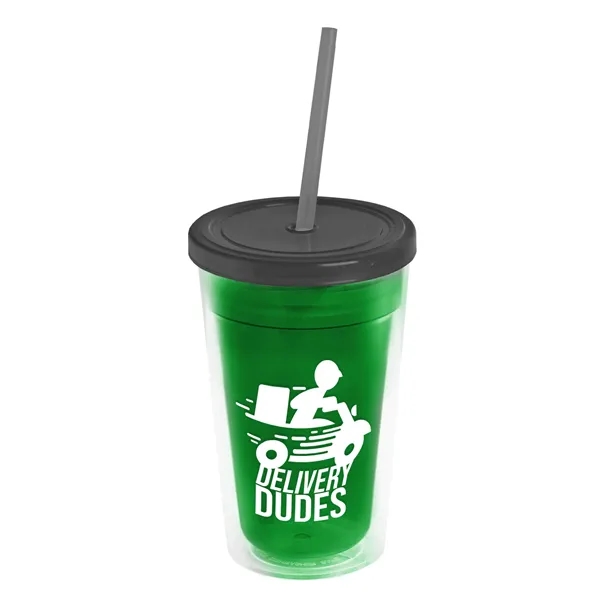 16 oz Double-Wall Insulated Transparent Tumblers... from ASI 40480 Koozie Group