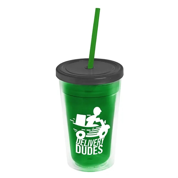16 oz Double-Wall Insulated Transparent Tumblers... from ASI 40480 Koozie Group