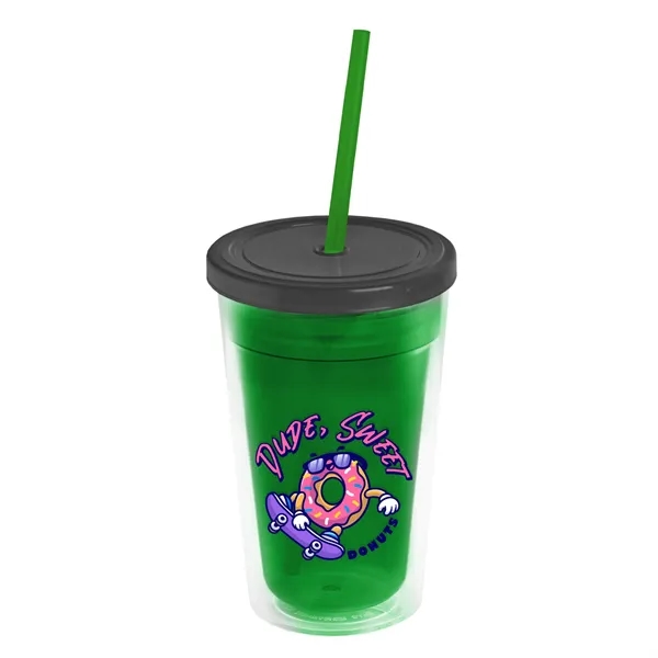 16 oz Double-Wall Insulated Transparent Tumblers... from ASI 40480 Koozie Group
