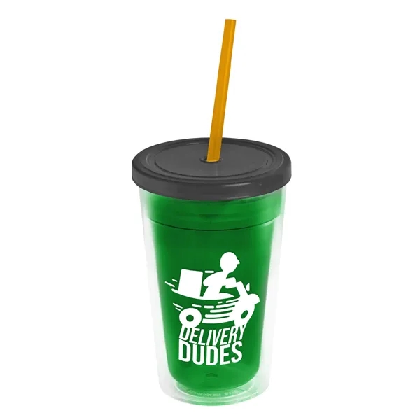16 oz Double-Wall Insulated Transparent Tumblers... from ASI 40480 Koozie Group