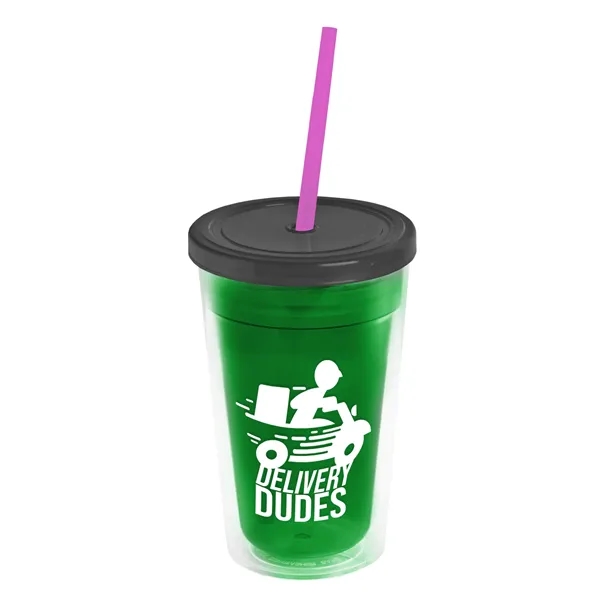 16 oz Double-Wall Insulated Transparent Tumblers... from ASI 40480 Koozie Group