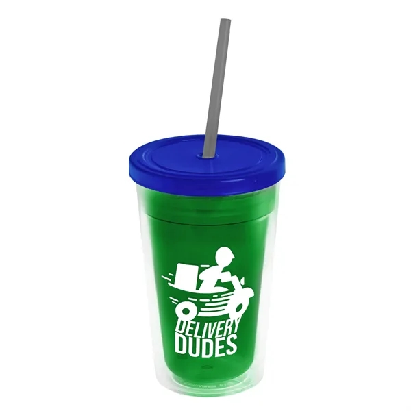 16 oz Double-Wall Insulated Transparent Tumblers... from ASI 40480 Koozie Group